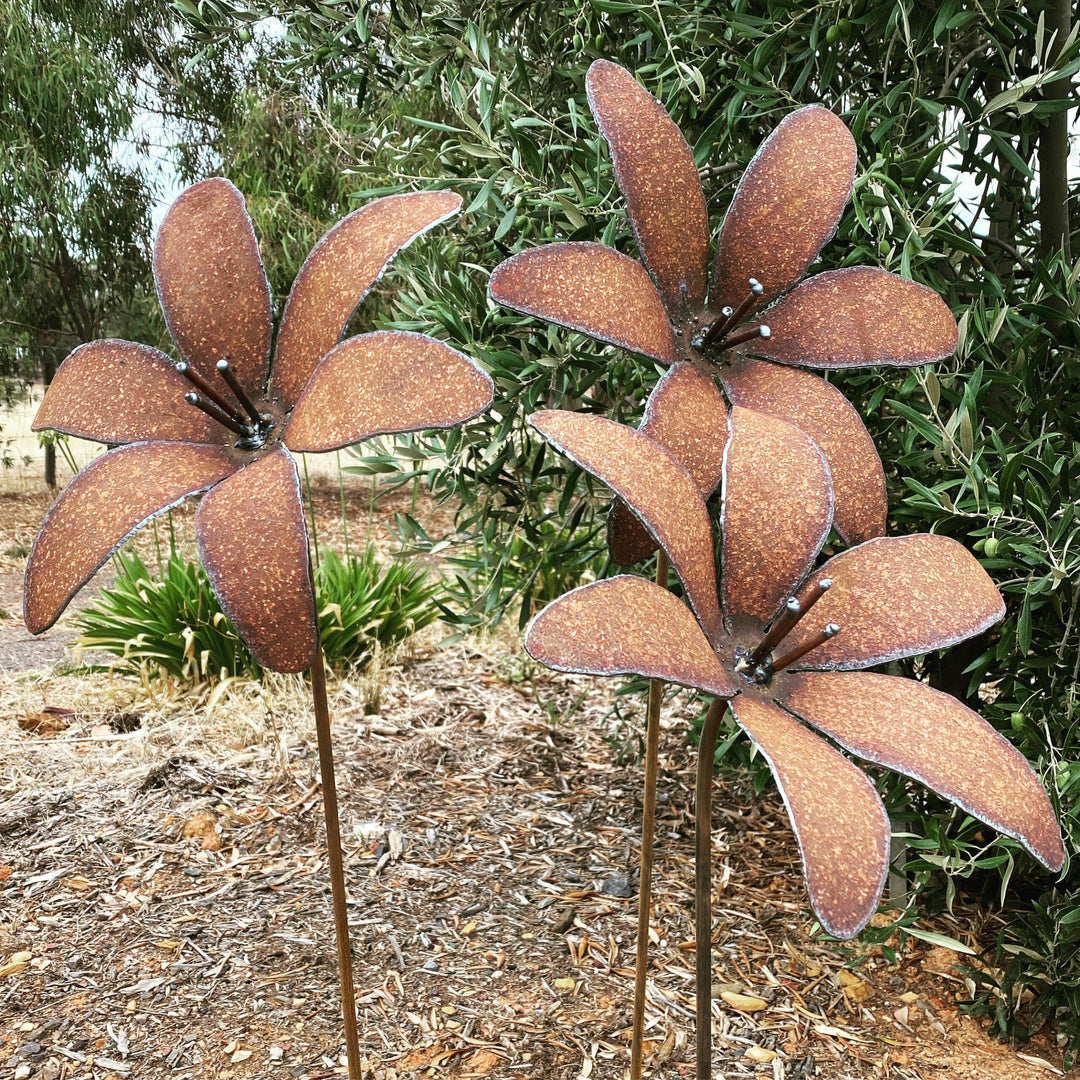 metal garden art