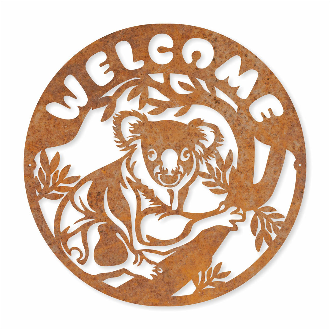 Koala Welcome Sign